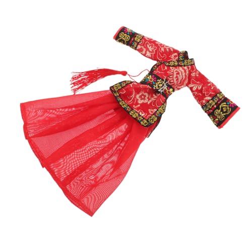 Hohopeti Traditionelle Chinesische Hanfu Puppenkleidung Nostalgisches Prinzessinnenkostüm Detailreiches Rotes Vintage Outfit für Mädchen Geeignet für Chinesisches Neujahr und Festtage Hohopeti Traditionelle Chinesische Hanfu Puppenkleidung Nostalgisches Prinzessinnenkostüm Detailreiches Rotes Vintage Outfit für Mädchen Geeignet für Chinesisches Neujahr und Festtage von Hohopeti
