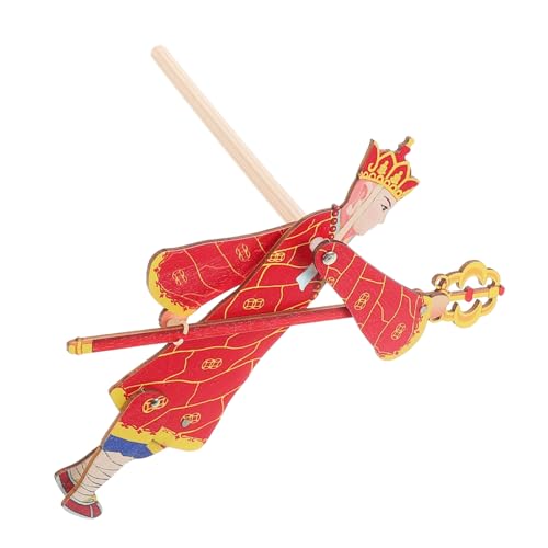 Hohopeti Traditionelle Chinesische Holz schattenpuppe Handgefertigt Klassisches Für Erwachsene Pädagogisches Tanz requisit von Hohopeti