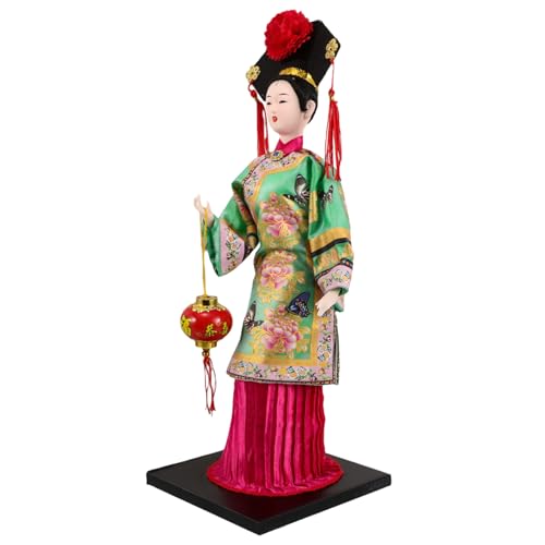 Hohopeti Traditionelle Kleidung Puppen Plüsch Puppe Traditionelle Figur Handarbeit Sammler Figur Seide Handarbeit Puppe Gips Grün Hohopeti Traditionelle Kleidung Puppen Plüsch Puppe Traditionelle Figur Handarbeit Sammler Figur Seide Handarbeit Puppe Gips Grün von Hohopeti