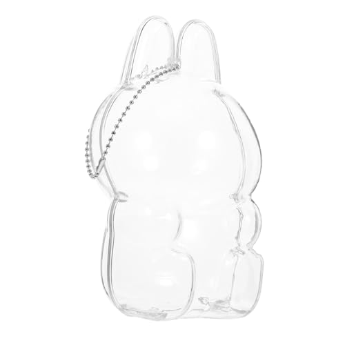 Hohopeti Transparente Miniatur Doll Schutzhülle mit Hängekette Leichte Tragbare Aufbewahrung für Kunstwerke Figuren und Sammlerstücke Staubgeschützt Klar Sichtbares Display Hohopeti Transparente Miniatur Doll Schutzhülle mit Hängekette Leichte Tragbare Aufbewahrung für Kunstwerke Figuren und Sammlerstücke Staubgeschützt Klar Sichtbares Display von Hohopeti