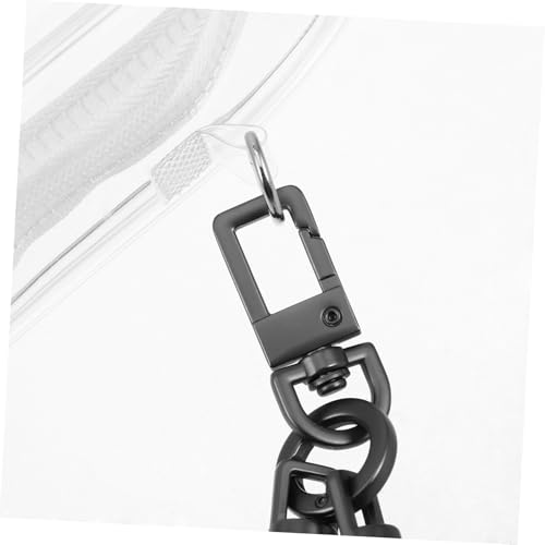 Hohopeti Transparente mit Reißverschluss PVC-Figuren-displaycase mit Buntem Gewebtem Trageband Leichte Stabile Sammelbehälter für Mini-Figuren Schlüssel und Smartphone Hohopeti Transparente mit Reißverschluss PVC-Figuren-displaycase mit Buntem Gewebtem Trageband Leichte Stabile Sammelbehälter für Mini-Figuren Schlüssel und Smartphone von Hohopeti