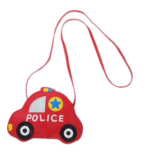 Hohopeti Umhängetasche Auto Design Rote Crossbody Bag Leichte Aufbewahrungstasche für Einfache Handhabung Strapazierfähig für Mädchen Modische Kostüm Accessoire Tasche von Hohopeti