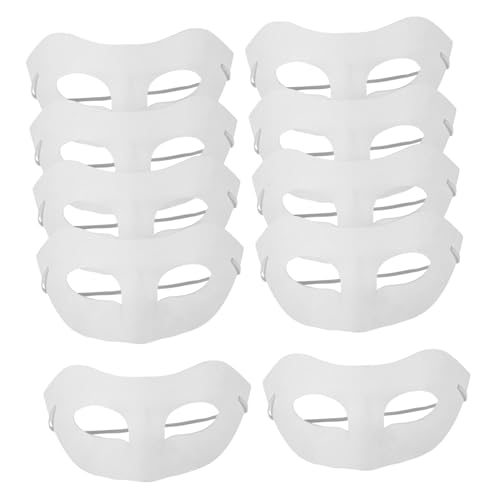 Hohopeti Unbemalte Papiermasken Für DIY Handbemalung Weiße Maske Für Karneval Cosplay Und Halloween Umweltfreundliche Bastelmasken Zum Gestalten Und Dekorieren Hohopeti Unbemalte Papiermasken Für DIY Handbemalung Weiße Maske Für Karneval Cosplay Und Halloween Umweltfreundliche Bastelmasken Zum Gestalten Und Dekorieren von Hohopeti
