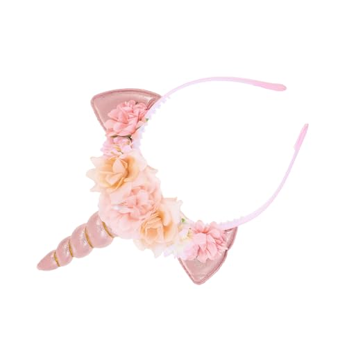 Hohopeti Unicorn Cosplay Haarreif mit Blumen Robustes Stirnband für Mädchen und Teens Langlebiges Einhorn accessoire für Party Fest und Kostüm Geeignet für Erwachsene Hohopeti Unicorn Cosplay Haarreif mit Blumen Robustes Stirnband für Mädchen und Teens Langlebiges Einhorn accessoire für Party Fest und Kostüm Geeignet für Erwachsene von Hohopeti