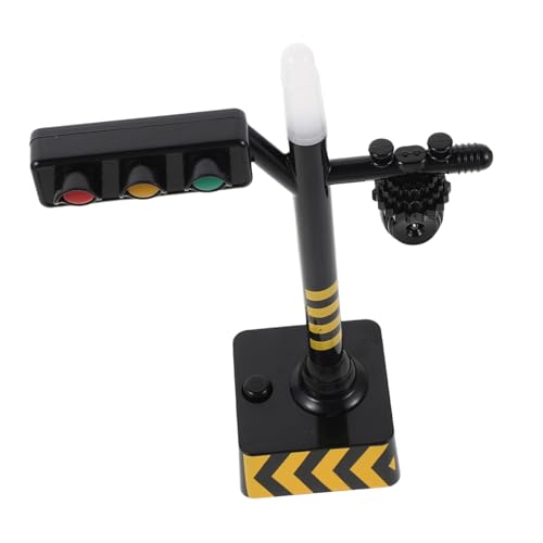 Hohopeti Verkehrsampel mit Realistischen Licht Toneffekten Inklusive Kamera-Simulation Pädagogisches Lernmodell für Zuhause und Kindergarten Fördert Verkehrsregeln und Spielerisch von Hohopeti