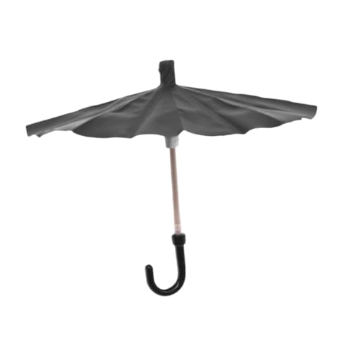 Hohopeti Vintage Mini Regenschirm Schwarz Öffnend für Puppen und Micro Landschaften Kreatives DIY Werkzeug zur Verbesserung des Hohopeti Vintage Mini Regenschirm Schwarz Öffnend für Puppen und Micro Landschaften Kreatives DIY Werkzeug zur Verbesserung des von Hohopeti