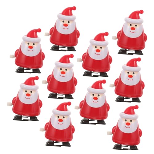 Hohopeti Weihnachtsmann- Festival Aufziehspielzeug Weihnachtsuhrwerk Weihnachtsmann Aufziehspielzeug Lustiges Wickelspielzeug Für Plastik Rot Hohopeti Weihnachtsmann- Festival Aufziehspielzeug Weihnachtsuhrwerk Weihnachtsmann Aufziehspielzeug Lustiges Wickelspielzeug Für Plastik Rot von Hohopeti