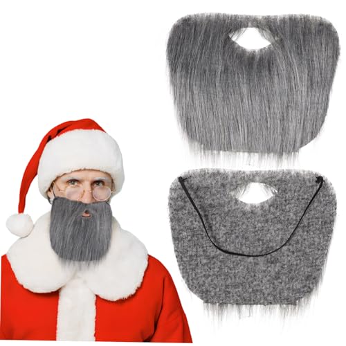Hohopeti Weihnachtsmann Kostüm mit Verstellbarem Gummiband Weichem Polyester für Erwachsene und Halloween Weihnachtsfeier Cosplay Bühnenauftritt von Hohopeti