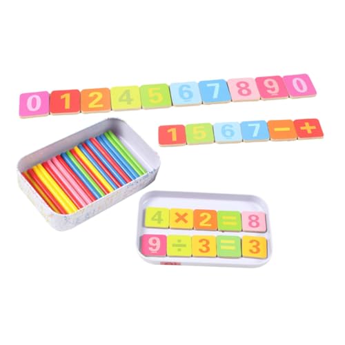 Hohopeti Zählstäbchen aus Holz Pädagogisches Rechenstäbchen Montessori Mathe Lernspielzeug für Vorschule und Grundschule Fördert Zahlenverständnis Logisches Denken und Vorstellungskraft Hohopeti Zählstäbchen aus Holz Pädagogisches Rechenstäbchen Montessori Mathe Lernspielzeug für Vorschule und Grundschule Fördert Zahlenverständnis Logisches Denken und Vorstellungskraft von Hohopeti