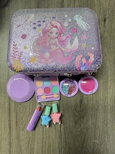Hohosunlar Spiel-Make-up-Set für Mädchen, Prinzessinnen-Spielzeug-Set ab 3 Jahren Hohosunlar Spiel-Make-up-Set für Mädchen, Prinzessinnen-Spielzeug-Set ab 3 Jahren von Hohosunlar