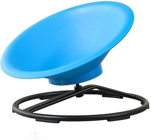 Spinning Chair für Kinder: Sitz- und Drehspielzeug für Kinder ab 3 Jahren, sensorischer Drehstuhl zur Förderung der motorischen Fähigkeiten, pädagogisches Spiel für drinnen und draußen (blau) von HoldOneLight
