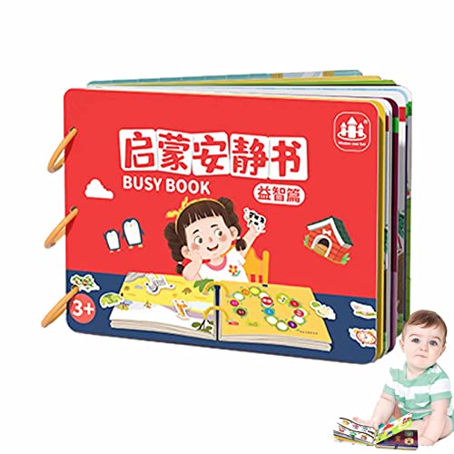 Aktivitätentafel für sensorisches Spielzeug – Lernbuch mit Montessori-Rat, frühes Lernspielzeug für Jungen und Mädchen, Geburtstagsgeschenk Aktivitätentafel für sensorisches Spielzeug – Lernbuch mit Montessori-Rat, frühes Lernspielzeug für Jungen und Mädchen, Geburtstagsgeschenk von Holdes