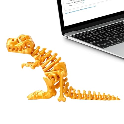 Dinosaurier-Figuren, Dinosaurier-Figuren | Dinosaurier-Ornament, Skelett-Druck, für Büro, freistehende Tischdekoration für Erwachsene und Erwachsene Dinosaurier-Figuren, Dinosaurier-Figuren | Dinosaurier-Ornament, Skelett-Druck, für Büro, freistehende Tischdekoration für Erwachsene und Erwachsene von Holdes