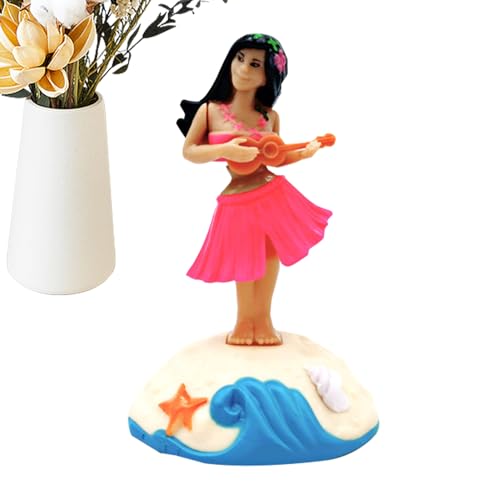 Holdes Armaturenbrett Hawaiianisches Mädchen, Armaturenbrett-Figur, tanzendes Ornament, Cartoon-Figur, für Sicherheit beim Fahren, für Holdes Armaturenbrett Hawaiianisches Mädchen, Armaturenbrett-Figur, tanzendes Ornament, Cartoon-Figur, für Sicherheit beim Fahren, für von Holdes