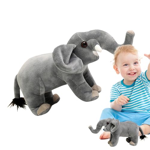 Holdes Elefanten-Plüschtier, Simulations-Elefanten-Plüschtier | kleines Plüschtier, weiches und bequemes Kinderspielzeug, Elefanten-Kissenspielzeug, Elefant Holdes Elefanten-Plüschtier, Simulations-Elefanten-Plüschtier | kleines Plüschtier, weiches und bequemes Kinderspielzeug, Elefanten-Kissenspielzeug, Elefant von Holdes