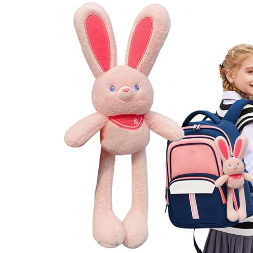 Holdes Gefüllter Kaninchenplüsch, Hasenplüsch | 11,81-Zoll-Ostern-Pull-Up-Kaninchen-Plüsch - Schlüsselbund Anhänger, Tierheimdekor, Rucksackcharm, Dehnbare Dekorationsmaterial für alle Altersgruppen Holdes Gefüllter Kaninchenplüsch, Hasenplüsch | 11,81-Zoll-Ostern-Pull-Up-Kaninchen-Plüsch - Schlüsselbund Anhänger, Tierheimdekor, Rucksackcharm, Dehnbare Dekorationsmaterial für alle Altersgruppen von Holdes