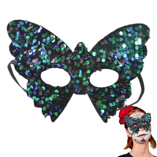 Holdes Gesichtsbedeckung für Maskerade-Party, Maskerade-Gesichtsabdeckung, Bling-Maskerade-Gesichtsabdeckung, Glitzer-Gesichtsdekoration, halbe Gesichtsbedeckung in Schmetterlingsform Holdes Gesichtsbedeckung für Maskerade-Party, Maskerade-Gesichtsabdeckung, Bling-Maskerade-Gesichtsabdeckung, Glitzer-Gesichtsdekoration, halbe Gesichtsbedeckung in Schmetterlingsform von Holdes