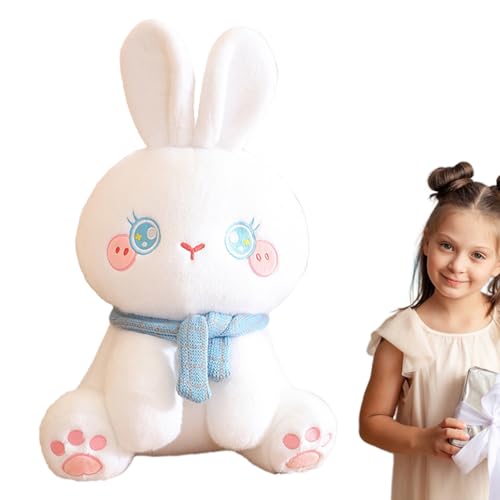 Holdes Kaninchen aus Plüsch, Plüschtier für | Plüschtier, super niedlich und flauschig, Plüschkissen, beruhigendes Schlafspielzeug für Geburtstag Holdes Kaninchen aus Plüsch, Plüschtier für | Plüschtier, super niedlich und flauschig, Plüschkissen, beruhigendes Schlafspielzeug für Geburtstag von Holdes