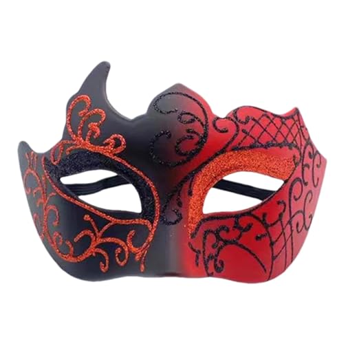 Holdes Maskerade für Männer, Cosplay-Maskerade für Männer | Halbgesichtsball Mardi Gras Maskerade – Mode-Accessoires, Maskerade-Maske für Hochzeit, Karneval, Party Holdes Maskerade für Männer, Cosplay-Maskerade für Männer | Halbgesichtsball Mardi Gras Maskerade – Mode-Accessoires, Maskerade-Maske für Hochzeit, Karneval, Party von Holdes