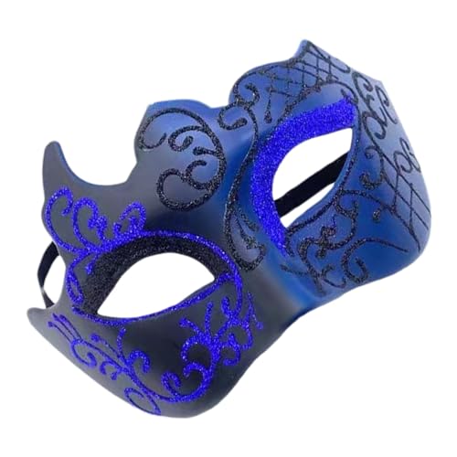 Holdes Maskerade für Männer, Mardi Gras Maskerade für Männer | Maskerade Halbgesicht Cosplay | Mode-Accessoires, Maskerademaske für Hochzeit, Karneval, Party Holdes Maskerade für Männer, Mardi Gras Maskerade für Männer | Maskerade Halbgesicht Cosplay | Mode-Accessoires, Maskerademaske für Hochzeit, Karneval, Party von Holdes