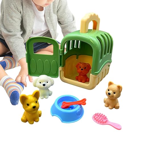 Holdes Pädagogisches Haustierspielzeug, Haustierpflege-Käfig-Spielset - 8-teiliges Hundespielzeug-Set Käfigpflege | Vorgeben von Spielzeug Holdes Pädagogisches Haustierspielzeug, Haustierpflege-Käfig-Spielset - 8-teiliges Hundespielzeug-Set Käfigpflege | Vorgeben von Spielzeug von Holdes
