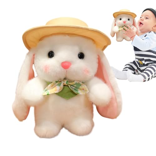 Holdes Plüschtier Hase, Plüschtier, Kaninchen, kleines Kaninchen-Kissen | Bequemes Kaninchen-Plüschkissen, weiches und niedliches Plüschtier Holdes Plüschtier Hase, Plüschtier, Kaninchen, kleines Kaninchen-Kissen | Bequemes Kaninchen-Plüschkissen, weiches und niedliches Plüschtier von Holdes
