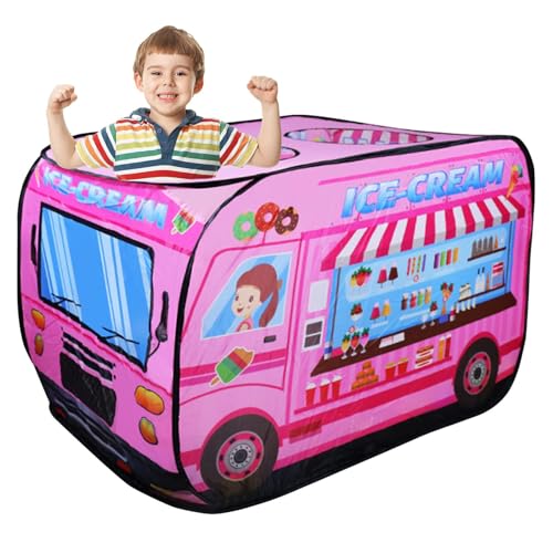 Holdes Pop-Out-Zelt für Spielzelt, Pop-Out-Zelt für Eiswagen, niedliches Spielzelt, wetterfest, kreatives Pop-Out-Zelt für 2 bis 4 Personen Holdes Pop-Out-Zelt für Spielzelt, Pop-Out-Zelt für Eiswagen, niedliches Spielzelt, wetterfest, kreatives Pop-Out-Zelt für 2 bis 4 Personen von Holdes