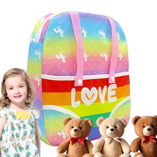 Holdes Puppentrage | Baby Puppentrage Rucksäcke,Tragbare Spielzeugtasche Mit Verstellbaren Schultergurten Für Kinder Unterwegs Im Alltag Und Kindergarten von Holdes