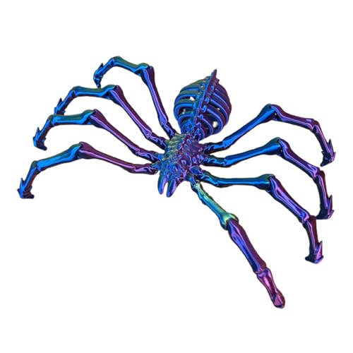 Holdes Spinne mit Gelenk, Spinnenspielzeug, bedruckt, Spielzeugfigur, Action-Figur, Spinne, Anti-Stress-Spielzeug für Klassenzimmer, Arbeitsplatz, Partygeschenke von Holdes