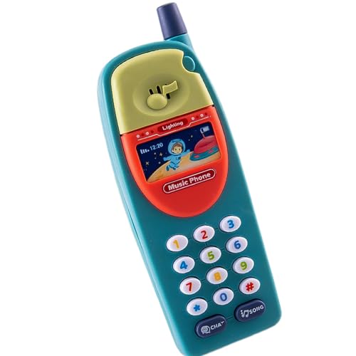 Holdes Telefonspielzeug für Babys, Spielzeug für Kleinkinder | beruhigender Klang und Licht, Musik-Player für Telefon, Lernspielzeug für frühes Lernen, Handy für Holdes Telefonspielzeug für Babys, Spielzeug für Kleinkinder | beruhigender Klang und Licht, Musik-Player für Telefon, Lernspielzeug für frühes Lernen, Handy für von Holdes