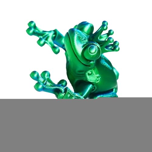 Holdes Tiere bedruckt, bewegliches Spielzeug, Frosch, Fidget – Spielzeug für Büro, drehbar, für Erwachsene, mit beweglichen Gelenken, für Schlafzimmer Holdes Tiere bedruckt, bewegliches Spielzeug, Frosch, Fidget – Spielzeug für Büro, drehbar, für Erwachsene, mit beweglichen Gelenken, für Schlafzimmer von Holdes