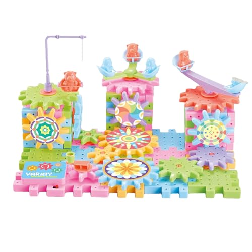 Holdes Zahnradspielzeug für | Set mit ineinandergreifenden Zahnradblöcken | ineinandergreifende Lernblöcke, Geburtstagsgeschenk für 3 Jahre und mehr Holdes Zahnradspielzeug für | Set mit ineinandergreifenden Zahnradblöcken | ineinandergreifende Lernblöcke, Geburtstagsgeschenk für 3 Jahre und mehr von Holdes