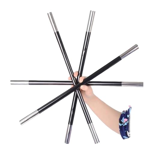 Holdes Zaubertrick-Requisiten - Teilbarer für Zaubertrick-Zauberer | 1 Stick dreht 4 Performance-Zubehör-Stick für Zaubererkostüme und Zaubertricks Holdes Zaubertrick-Requisiten - Teilbarer für Zaubertrick-Zauberer | 1 Stick dreht 4 Performance-Zubehör-Stick für Zaubererkostüme und Zaubertricks von Holdes
