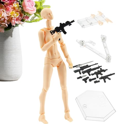 Holdes Zeichnen von Actionfiguren, Stop-Motion-Figuren | Motion-Figurenmodell in Stop Motion – Vielseitiges Figurenmodell mit Basis für Malerei, Skizzen, Fotografie Holdes Zeichnen von Actionfiguren, Stop-Motion-Figuren | Motion-Figurenmodell in Stop Motion – Vielseitiges Figurenmodell mit Basis für Malerei, Skizzen, Fotografie von Holdes