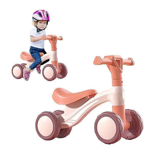 Laufradspielzeug | Weiches Kleinkinderfahrrad 4 Räder rund | Kleinkind-Aufsitzspielzeug für 1–6-jährige Jungen und Mädchen, Kleinkind-Kletterspielzeug für den Innenbereich Holdes von Holdes