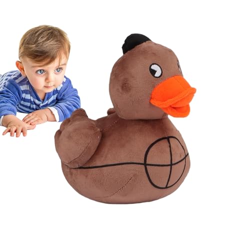 Plüschtier Ente Plüschtier | Entenplüschtier im niedlichen Sportball-Design - kreative und bequeme Entenplüschtiere aus realistischem Entenplüsch aus Holdes von Holdes