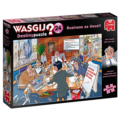 Wasgij Destiny 24 Business as Usual! - 1000 Teile Puzzle von Holdson : ab 8 Jahren von Holdson