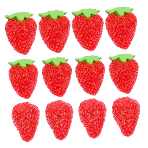 12 Stück Teiliges Künstliche Erdbeeren Realistische Deko für Zuhause Partys und Fotografie Vielseitige Accessoires zur Verschönerung von Tischen und Feiern 12 Stück Teiliges Künstliche Erdbeeren Realistische Deko für Zuhause Partys und Fotografie Vielseitige Accessoires zur Verschönerung von Tischen und Feiern von Holibanna
