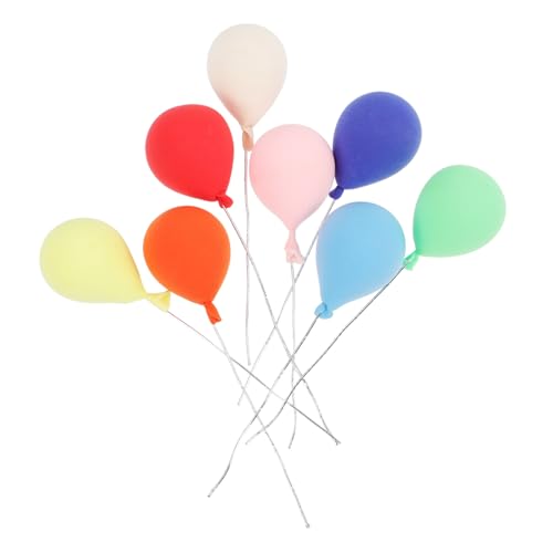 8Stücke Miniaturballon Puppenhaus Dekoration Mikrolandschaft Zubehör Lebensechte Ballonmodelle für Kreative Szenen für Bastelprojekte 8Stücke Miniaturballon Puppenhaus Dekoration Mikrolandschaft Zubehör Lebensechte Ballonmodelle für Kreative Szenen für Bastelprojekte von Holibanna