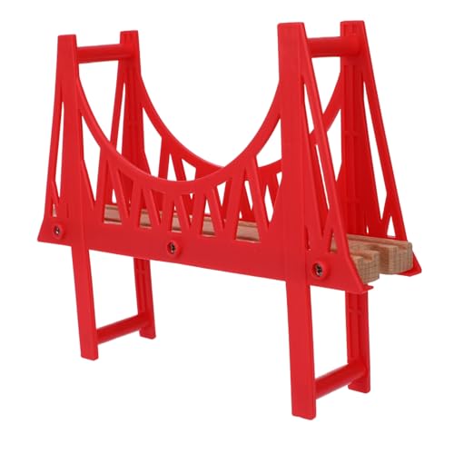 Doppeldeckige Holz Eisenbahnbrücke für Abnehmbare Bauweise Fördert Kreativität Sicheres und Langlebiges für Holzeisenbahnanlagen und Zugabenteuer Doppeldeckige Holz Eisenbahnbrücke für Abnehmbare Bauweise Fördert Kreativität Sicheres und Langlebiges für Holzeisenbahnanlagen und Zugabenteuer von Holibanna