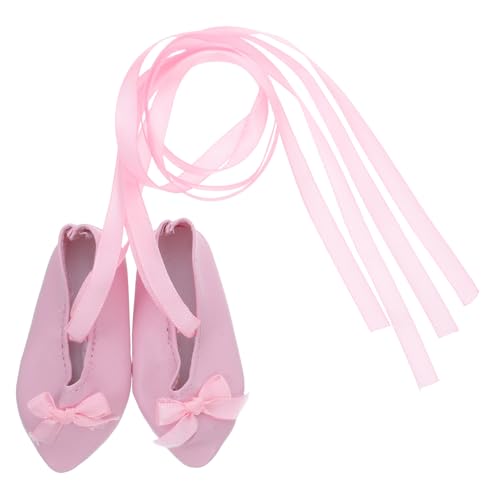 Holibanna 1 Paar Puppenballettschuhe Ballettschuhe Kleinkind Ballettschuhe für Mädchen Schuhe für Puppen Babydoll-Schuhe Ballettschuhe für Steppschuhe für Mädchen Stoff Rosa Holibanna 1 Paar Puppenballettschuhe Ballettschuhe Kleinkind Ballettschuhe für Mädchen Schuhe für Puppen Babydoll-Schuhe Ballettschuhe für Steppschuhe für Mädchen Stoff Rosa von Holibanna