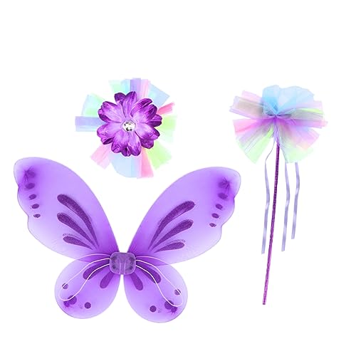 Holibanna 1 Satz 3 Stück Flügelfee Zauberstab Dreiteiliges Set Kopfschmuck Flügel Foto Requisiten Engel Dekorative Requisiten Fee Zauberstab Foto Requisiten Flügel Stoff Violett Holibanna 1 Satz 3 Stück Flügelfee Zauberstab Dreiteiliges Set Kopfschmuck Flügel Foto Requisiten Engel Dekorative Requisiten Fee Zauberstab Foto Requisiten Flügel Stoff Violett von Holibanna