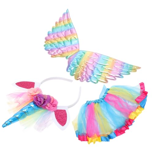 Holibanna 1 Satz Ballettröckchen verkleidung karnevalskostüme karnevalskostüme für hoch Rock klein Party Performance-Kostümanzug Engel Cosplay-Accessoire Polyester von Holibanna