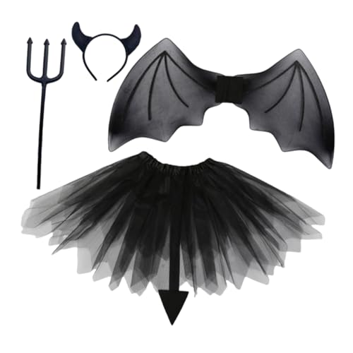 Holibanna 1 Satz Dämonen Flügel Set Pelziges Kostüm Web-shooter Kostüme Halloween-kostüm Fallout-kostüm Kostüm Hai-kostüm Für Zubehör Schröckenfux Deko Black Plastik Holibanna 1 Satz Dämonen Flügel Set Pelziges Kostüm Web-shooter Kostüme Halloween-kostüm Fallout-kostüm Kostüm Hai-kostüm Für Zubehör Schröckenfux Deko Black Plastik von Holibanna