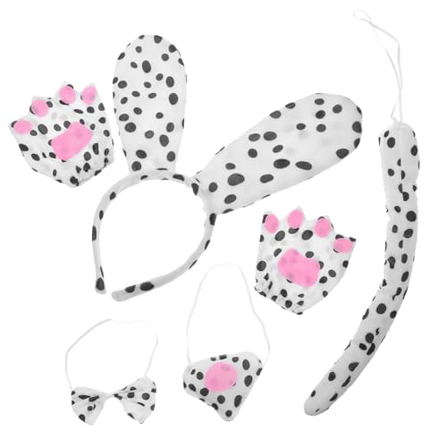 Holibanna 1 Satz Dalmatiner-Ohr-Stirnband Hundeperücke Welpenspielzeug Hundespielzeug Hundepuzzle Hundekleidung tier haarreif animal costume Stirnbänder für Damen Haarschmuck für Party Stoff Holibanna 1 Satz Dalmatiner-Ohr-Stirnband Hundeperücke Welpenspielzeug Hundespielzeug Hundepuzzle Hundekleidung tier haarreif animal costume Stirnbänder für Damen Haarschmuck für Party Stoff von Holibanna
