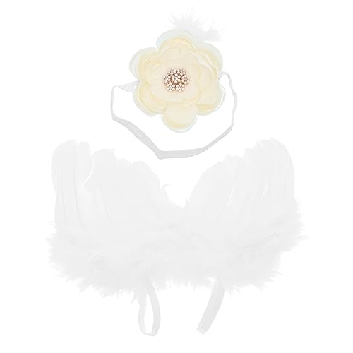 Holibanna 1 Satz Engel Flügel für Junge Mädchen Teiliges Kostüm für Fotoshootings für Geburtstage und Besondere Anlässe Bequem und Süß für Neugeborene Holibanna 1 Satz Engel Flügel für Junge Mädchen Teiliges Kostüm für Fotoshootings für Geburtstage und Besondere Anlässe Bequem und Süß für Neugeborene von Holibanna