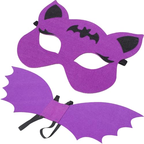 Holibanna Halloween Kinder Party 1 Satz Fledermaus Maske Kinderkostüme Halloween Kinderkostum Halloween Halloween-kostüme Für Tierische Maske Fledermauskostüm Für Fledermausmaske Für Halloween Vlies Holibanna Halloween Kinder Party 1 Satz Fledermaus Maske Kinderkostüme Halloween Kinderkostum Halloween Halloween-kostüme Für Tierische Maske Fledermauskostüm Für Fledermausmaske Für Halloween Vlies von Holibanna