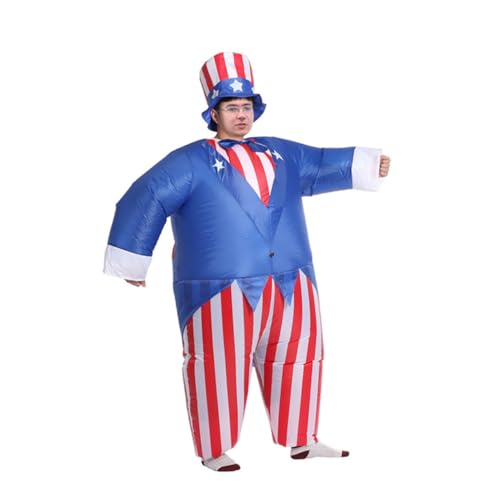 Holibanna 1 Satz Holztischnummer Schuhclips Aus Strass 4. Juli Kostüm Onkel Cosplay Dekoration Zum Unabhängigkeitstag Halloween-kostüm Für Erwachsene Kleider Modellieren Vereinigte Staaten von Holibanna