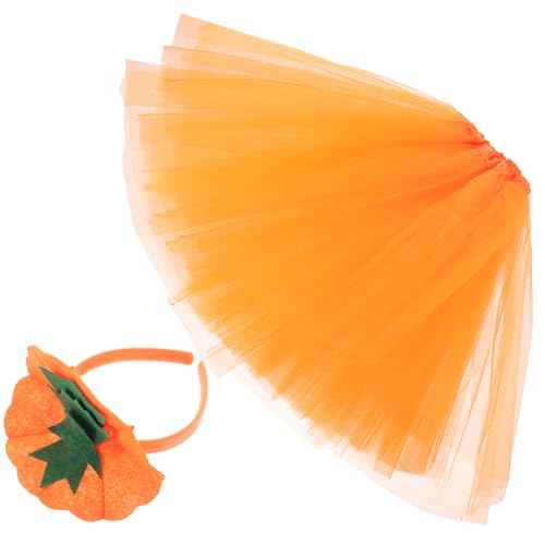 Holibanna 1 Satz Halloween-kürbis-set Halloween-tutu Halloween-dekorationen Kürbis Kostüm Stirnband Kürbiskleid Halloween-haarband Halloween-kleid-requisiten Tutu-rock Vlies Orange Holibanna 1 Satz Halloween-kürbis-set Halloween-tutu Halloween-dekorationen Kürbis Kostüm Stirnband Kürbiskleid Halloween-haarband Halloween-kleid-requisiten Tutu-rock Vlies Orange von Holibanna