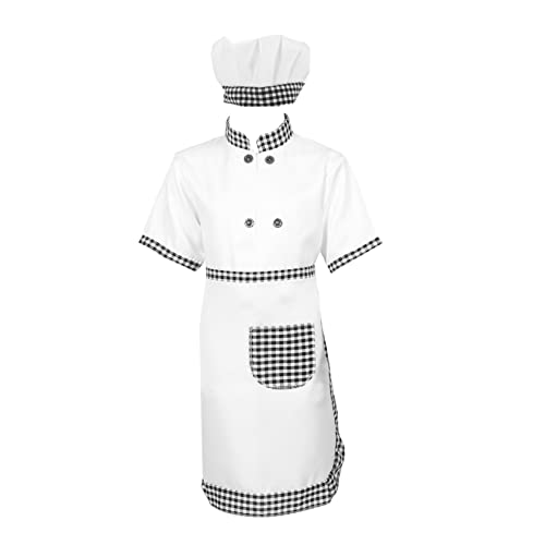 Holibanna 1 Satz Kochuniform für Kochmütze für Outfit klein Kinderschürze für Jungen Hüte Backschürze koch kostüm hut Verspielter Koch schürze kostüm Polyester Holibanna 1 Satz Kochuniform für Kochmütze für Outfit klein Kinderschürze für Jungen Hüte Backschürze koch kostüm hut Verspielter Koch schürze kostüm Polyester von Holibanna